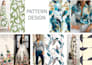 design seamless pattern in vector format for textiles, wallpapers